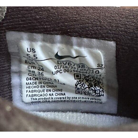 NIKE AIR ZOOM VICTORY TOUR 2 GOLF SHOES BLACK WHITE MEN 5.5 / WMN 7 New! Leather - Picture 7 of 7